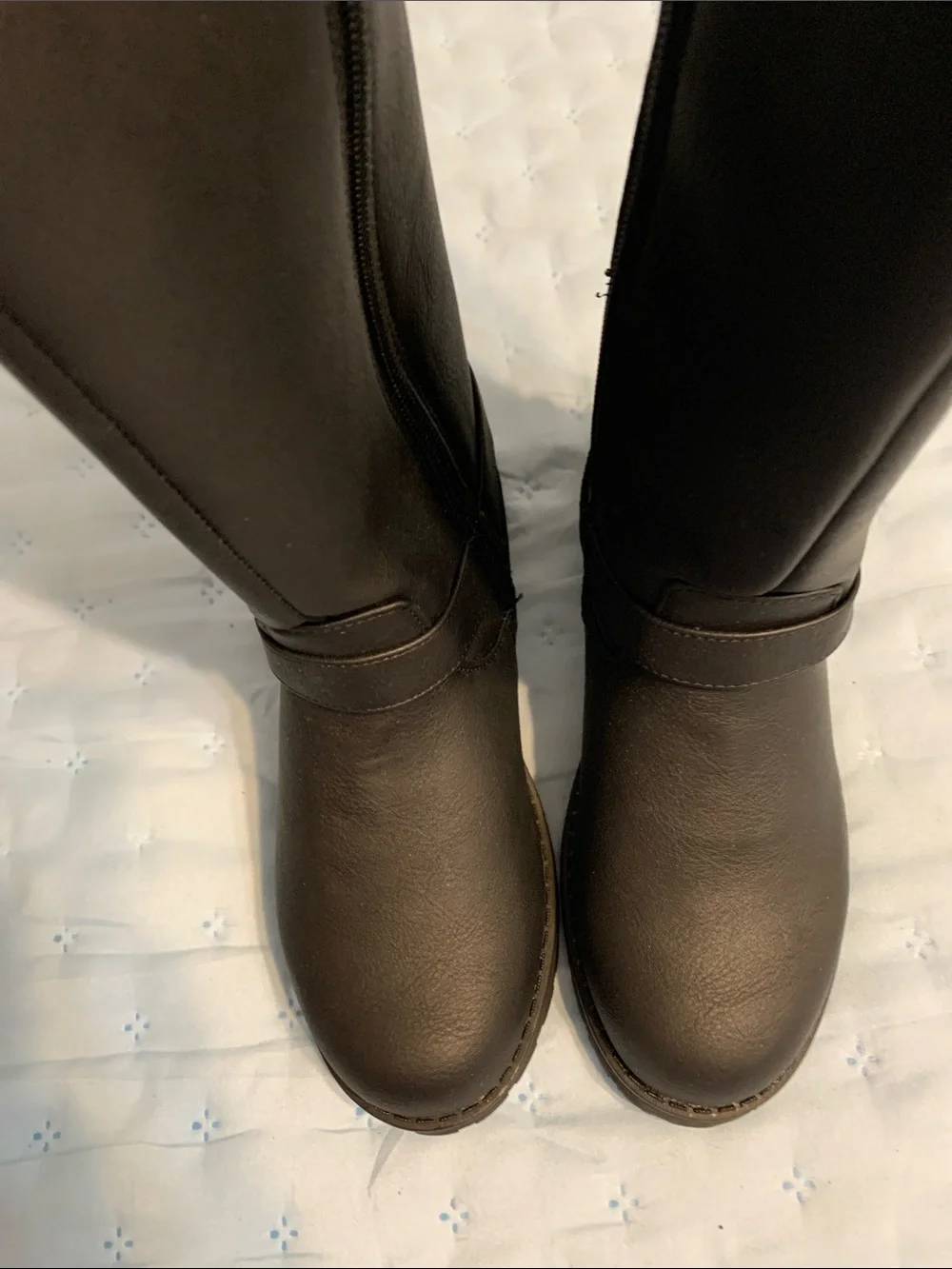 The Children's Place black Mid-Calf Girls' Boots